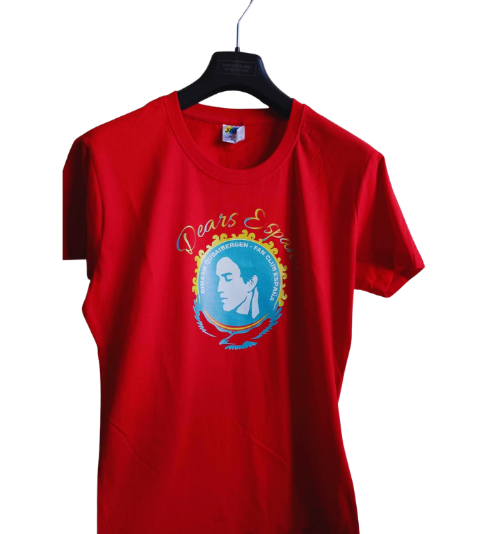 Camiseta manga corta roja
