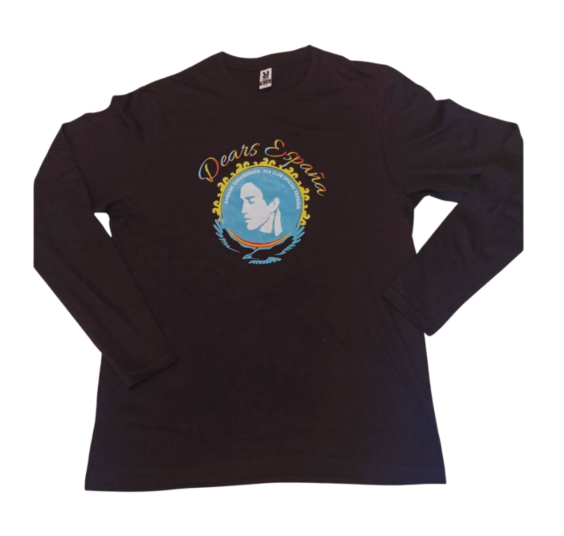 Camiseta manga larga negra