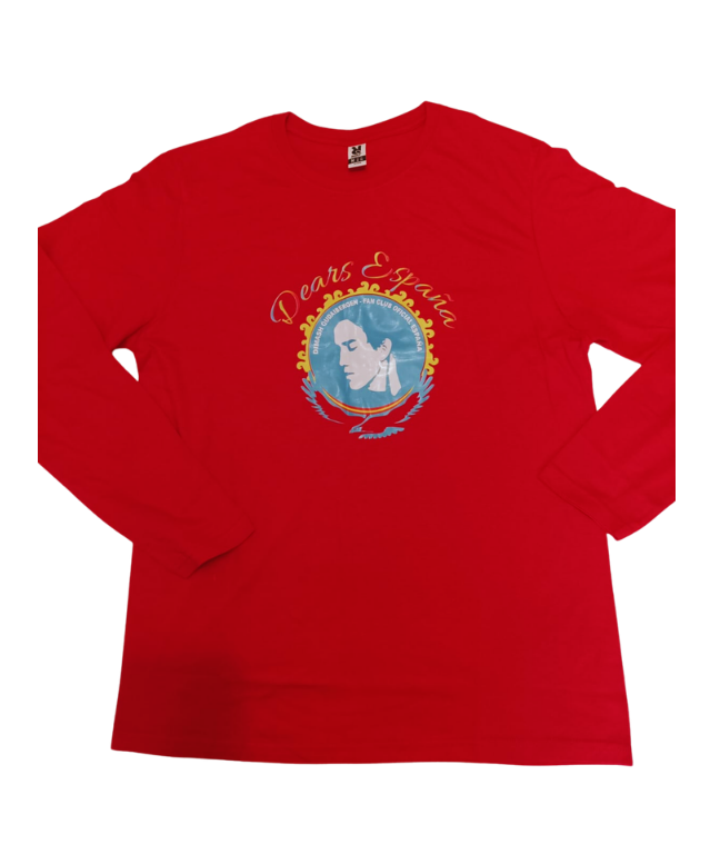 Camiseta manga larga roja